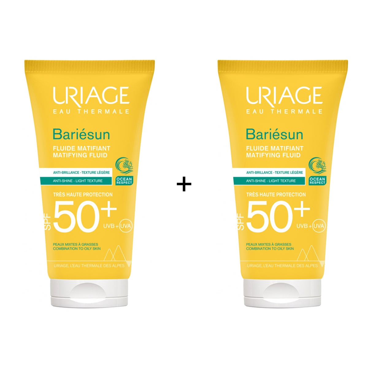 Uriage Bariésun Matifying Fluid Spf50+ 50ml Buy 1 Get 1 Free